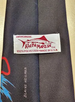 Vintage Ralph Marlin Krawatte 