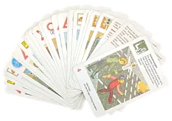 Verlag für Lehrmittel Pössneck: Vintage-Kartenspiel 
