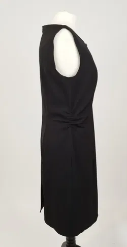 SET Schwarzes Midikleid - Gr. 38 / 90% Polyester, 10% Elasthan - Bild 2