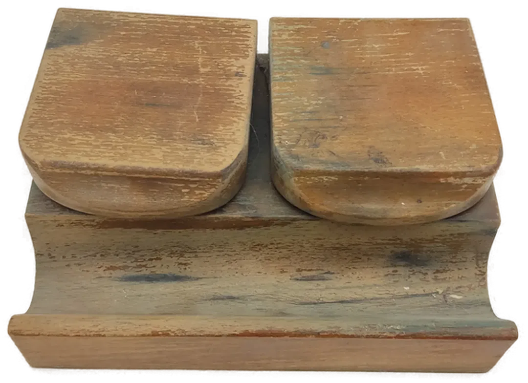 Antikes Schreibtisch Tintenfass - Bild 1