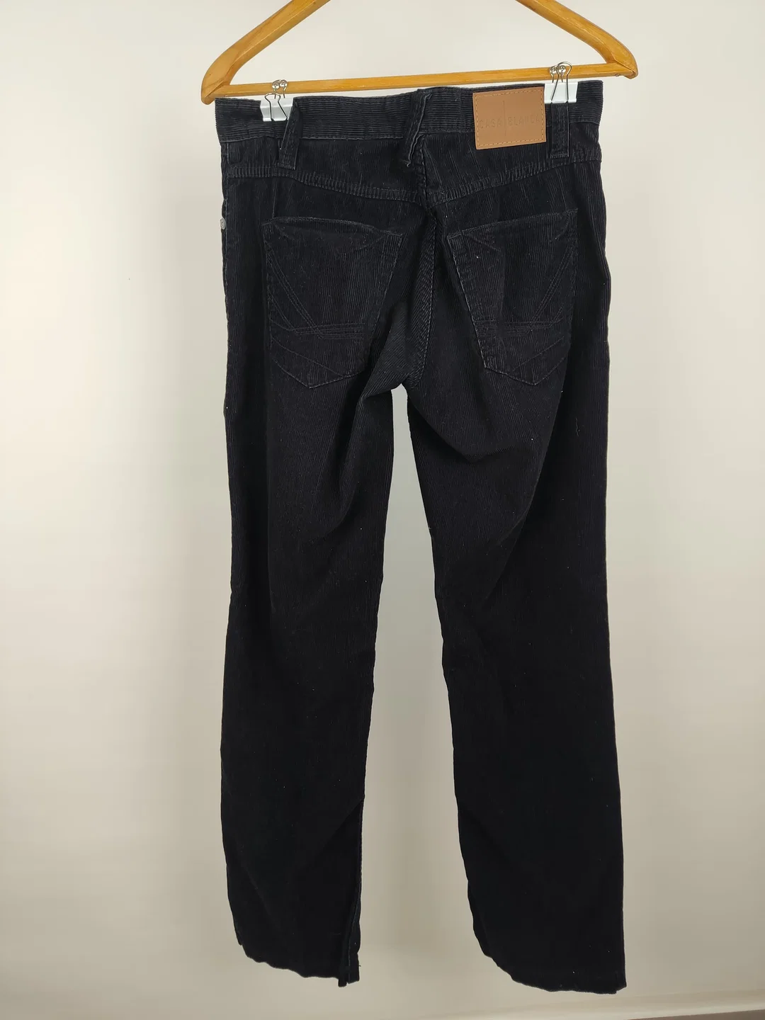 CASA | BLANCA Damen Cordjeans schwarz - XXS / 32 – Bild 2