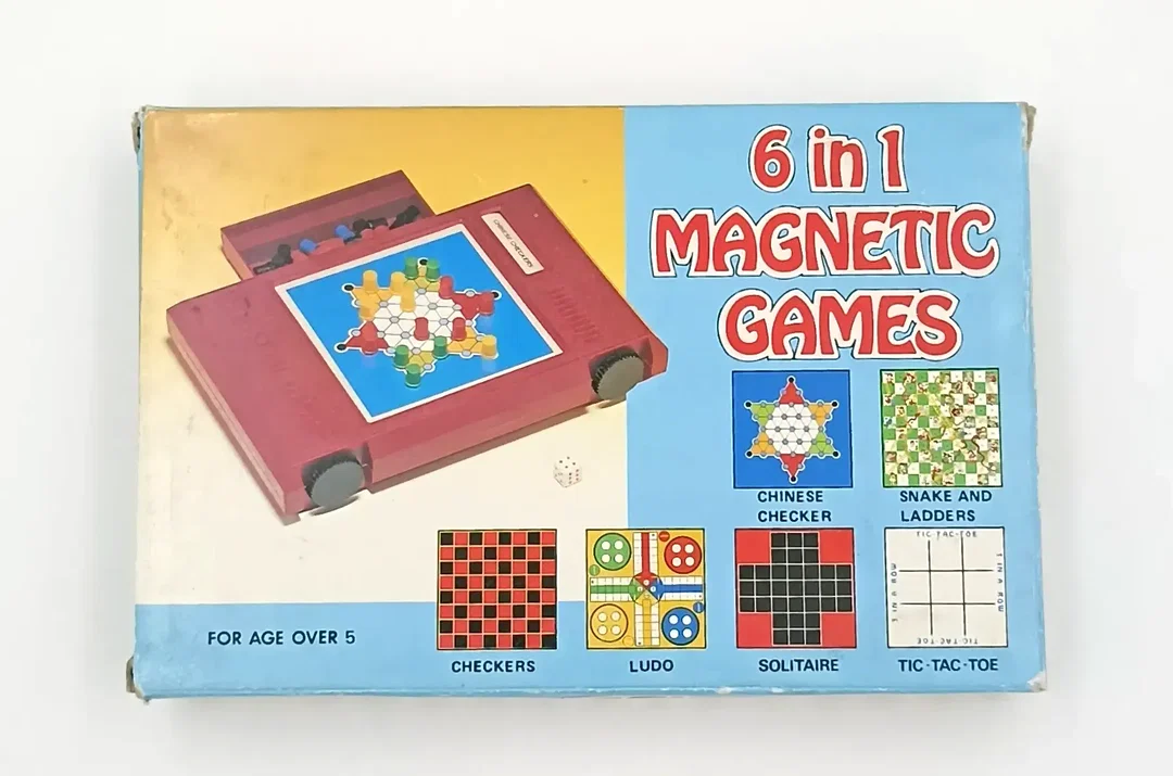 6 in 1 Magnetic Games - 6 Brettspiele – Bild 2