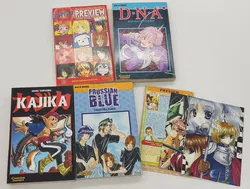 Buch Carlsen Comics Manga-Box (3 Manga, 1 Preview Winter 2003, 6 Manga News, 4 Manga Postkarten) - Bild 2