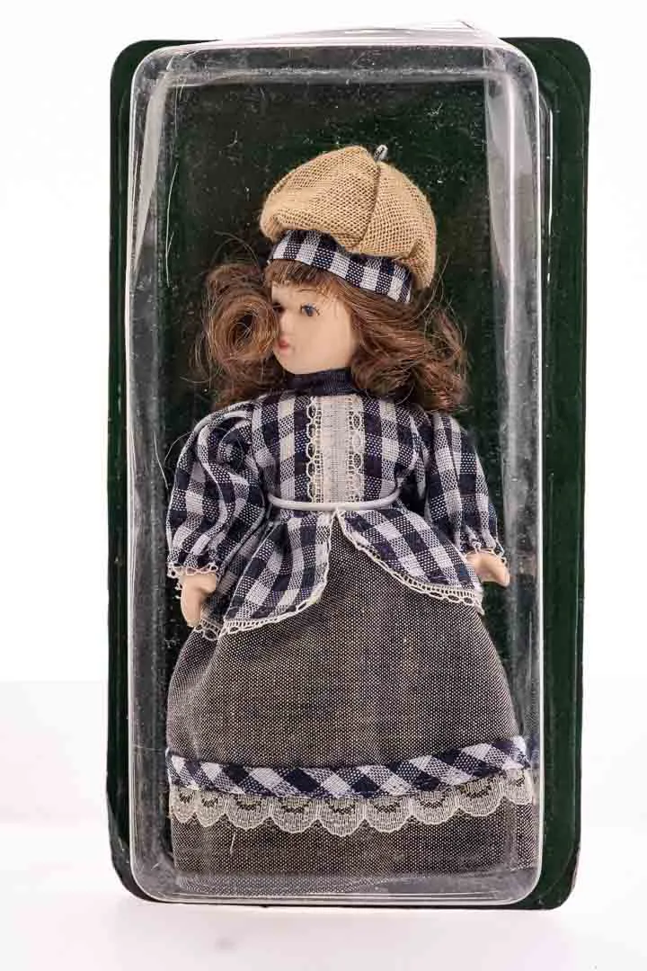 DE AGOSTINI Sammlerpuppe / Porzellanpuppe, Höhe 15cm - Bild 4