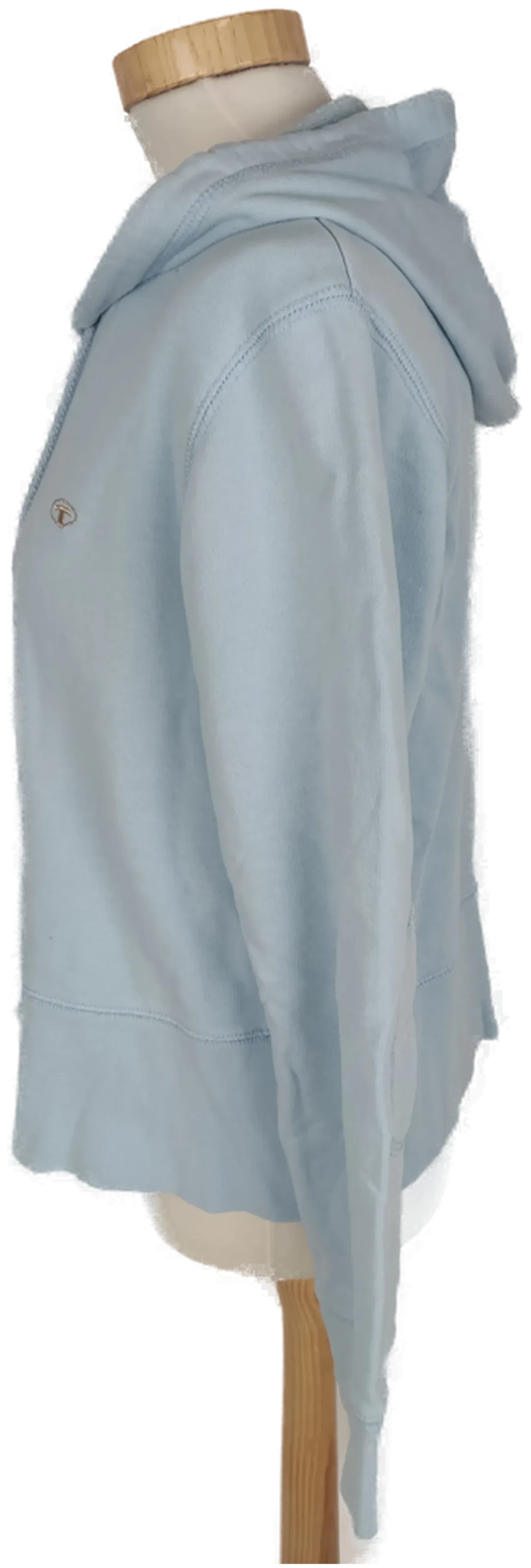 Sweatjacke "Tom Tailor", langarm mit Kapuze, hellblau, Größe XL – Bild 2