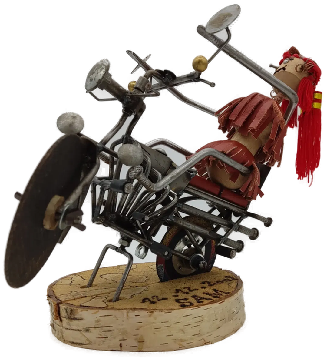 Deko Motorrad Ohne Marke Gut Erhalten | Industrial-Flair - Bild 3