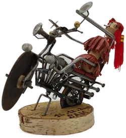 Deko Motorrad Ohne Marke Gut Erhalten | Industrial-Flair - Bild 1