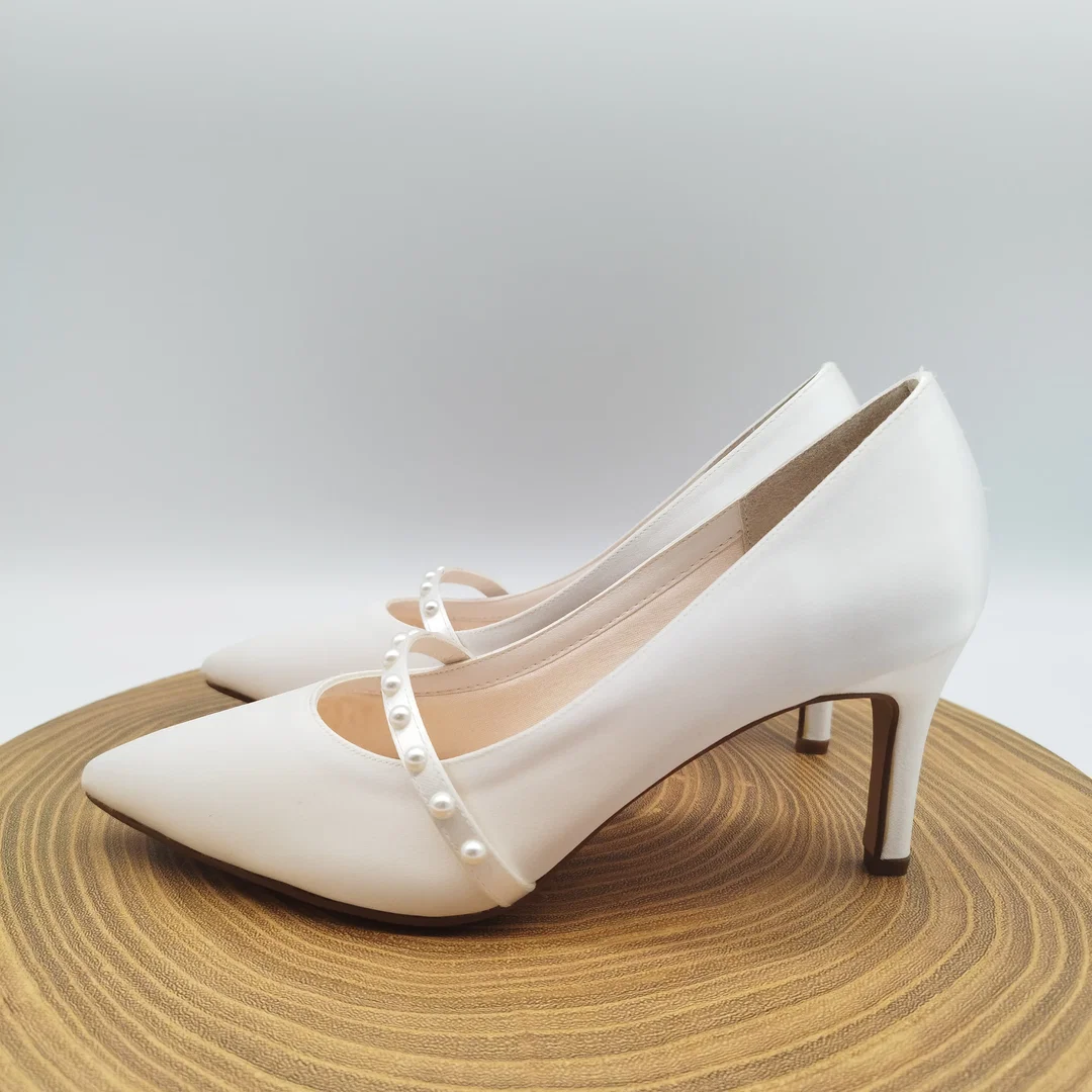 Rainbow Club Kapri Brautschuhe – Ivory Satin – Gr. 37 – neu & ungetragen – Bild 4