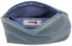 Stofftasche mit Zipp aus Jeansstoff - Bild 4