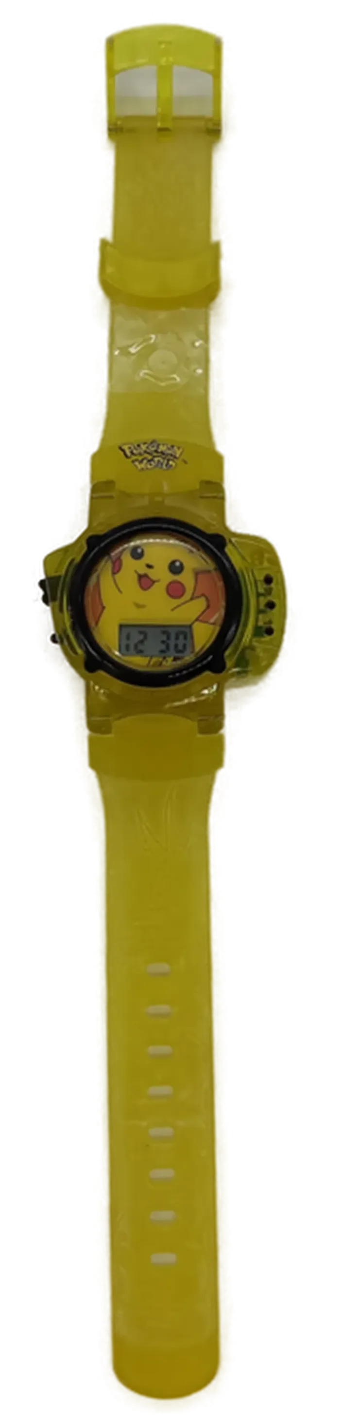 Pokémon World Kinderuhr Pikachu Burger King +4 Soundkarten und Schlüsselanhänger – Bild 2