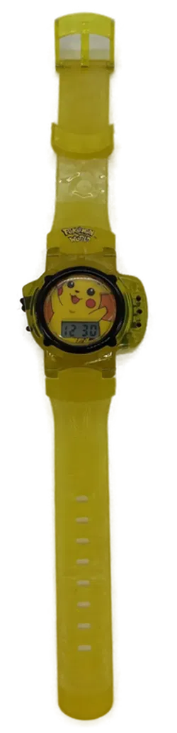 Pokémon World Kinderuhr Pikachu Burger King +4 Soundkarten und Schlüsselanhänger - Bild 2