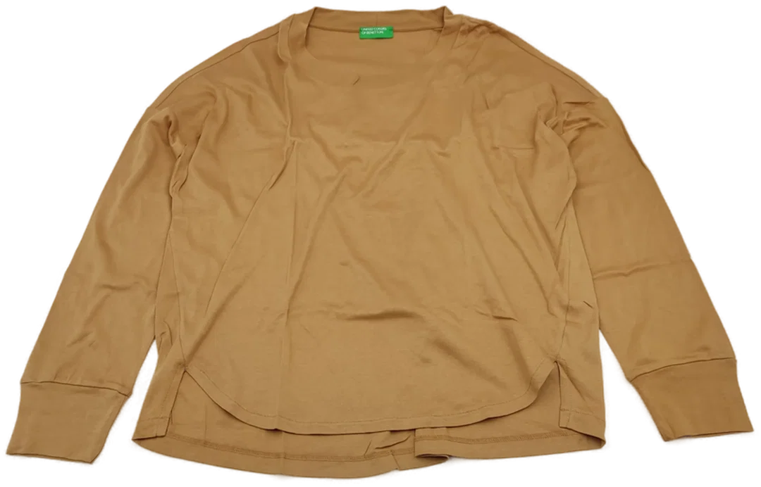 United Colors of Benetton Kindershirt braun Gr. M - Bild 1