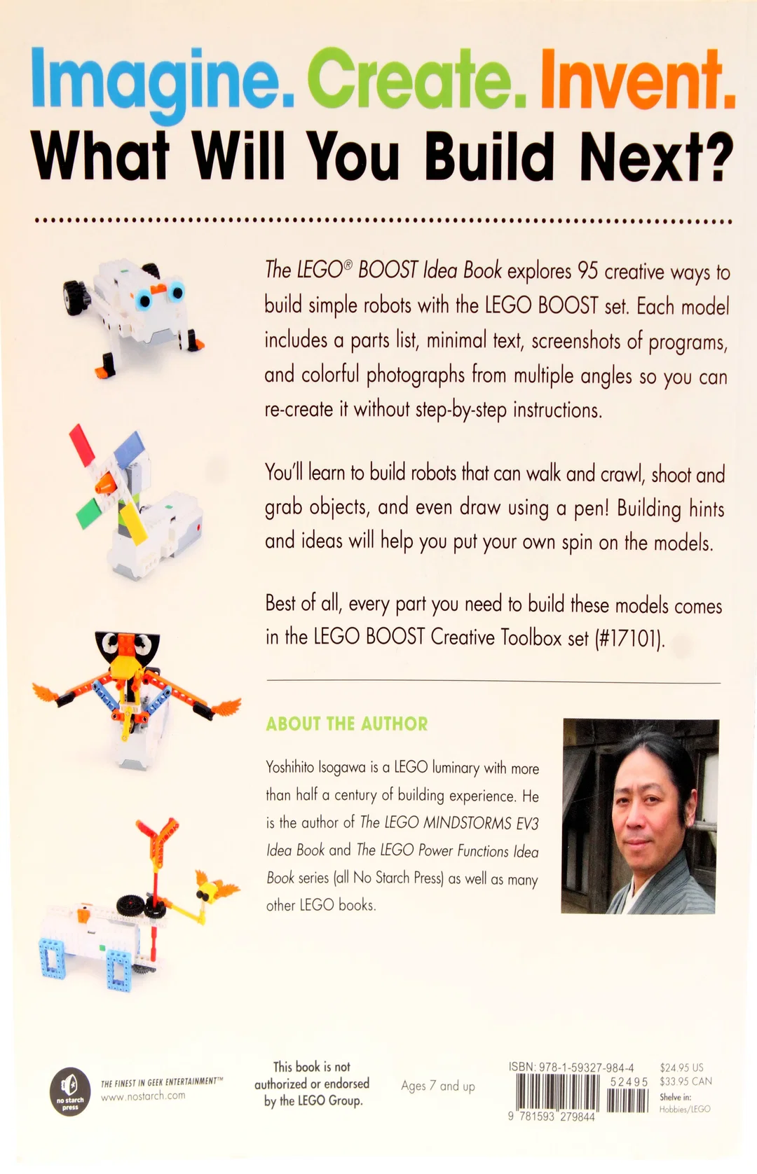 Buch "Das Lego Boost Ideenbuch - 95 einfache Roboter u. Bauideen – Bild 2