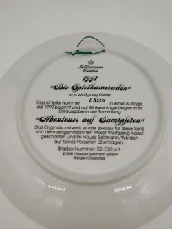 Seltmann Weiden-Sammelteller mit Katzen / Set aus 3 Stück - Bild 4