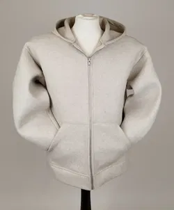 Zara Grauer Hoodie - ca. Gr. S / 100% Polyester - Bild 1