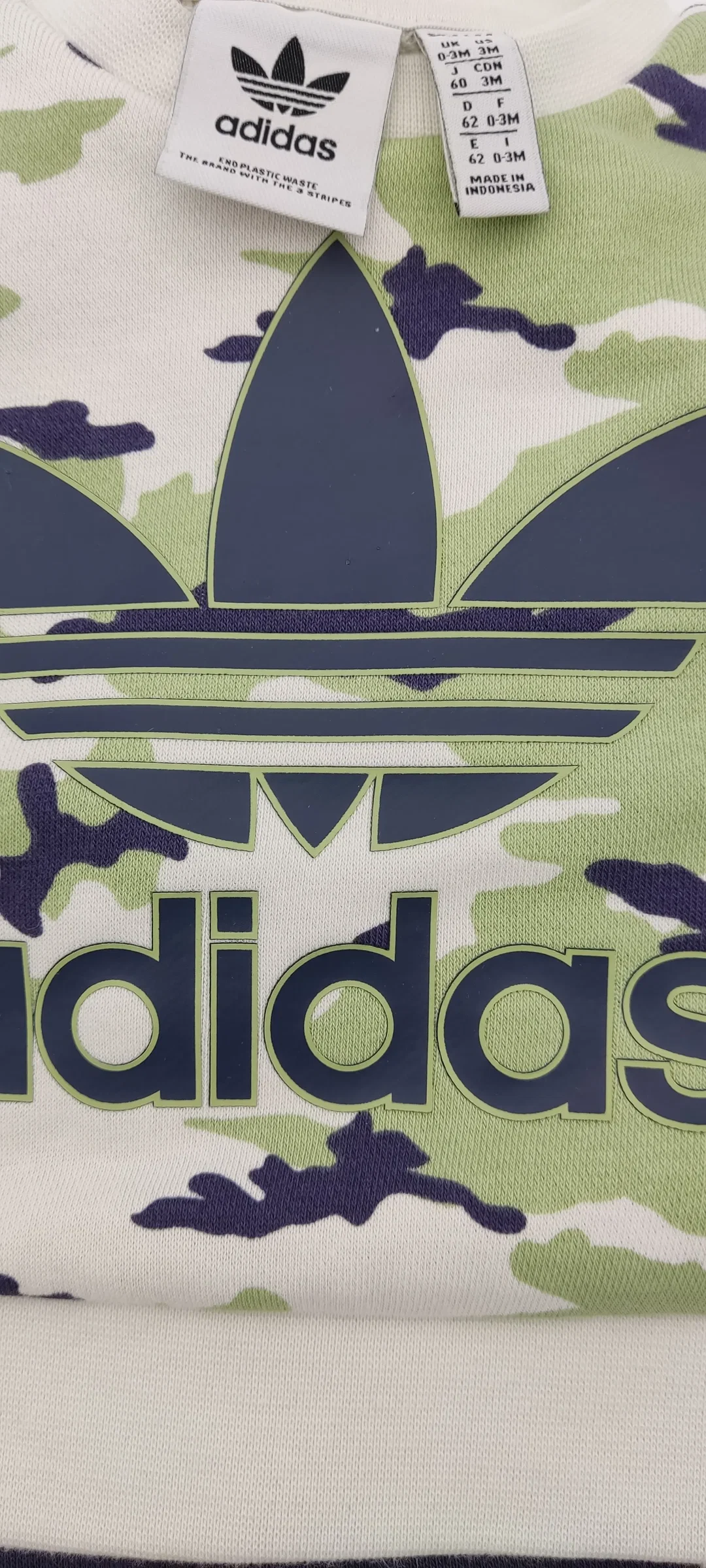 Adidas Baby Jogger mehrfarbig Gr. 62 – Bild 3