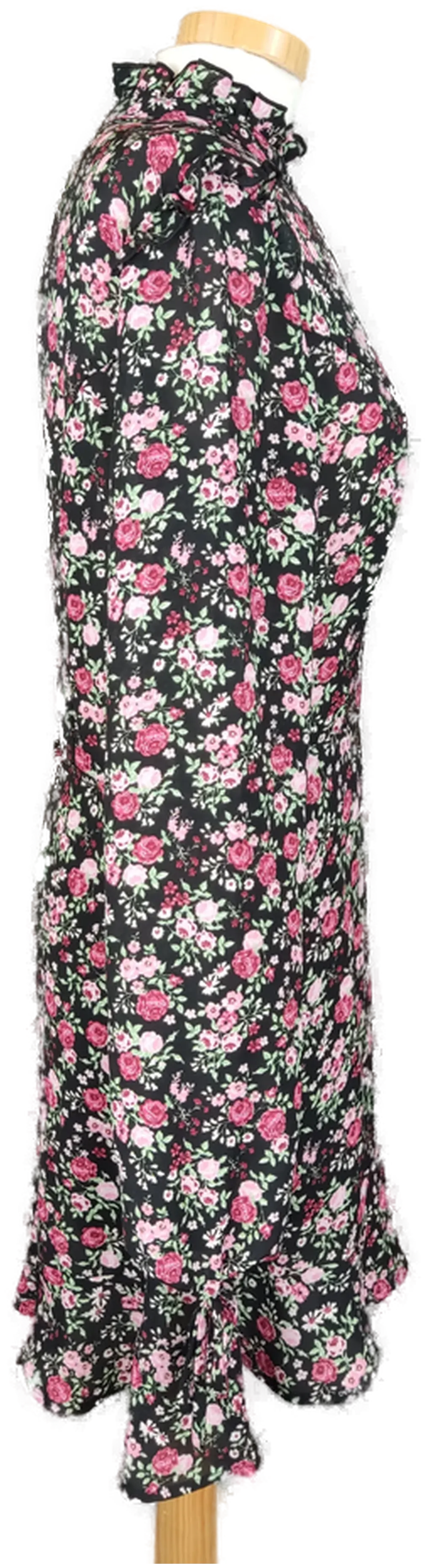 H&M Kleid mit Blumenmuster - XS/34 – Bild 2