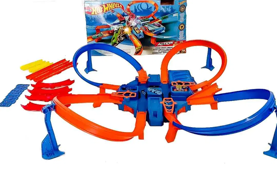 Mattel Hot Wheels Criss Cross Crash mit Zwei Hot Wheels - Bild 4