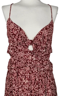 ZARA Damen Maxikleid, rot - Gr. XS - Bild 4