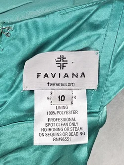 Abendkleid - 15 - Faviana (New York) - Gr. L - Bild 14