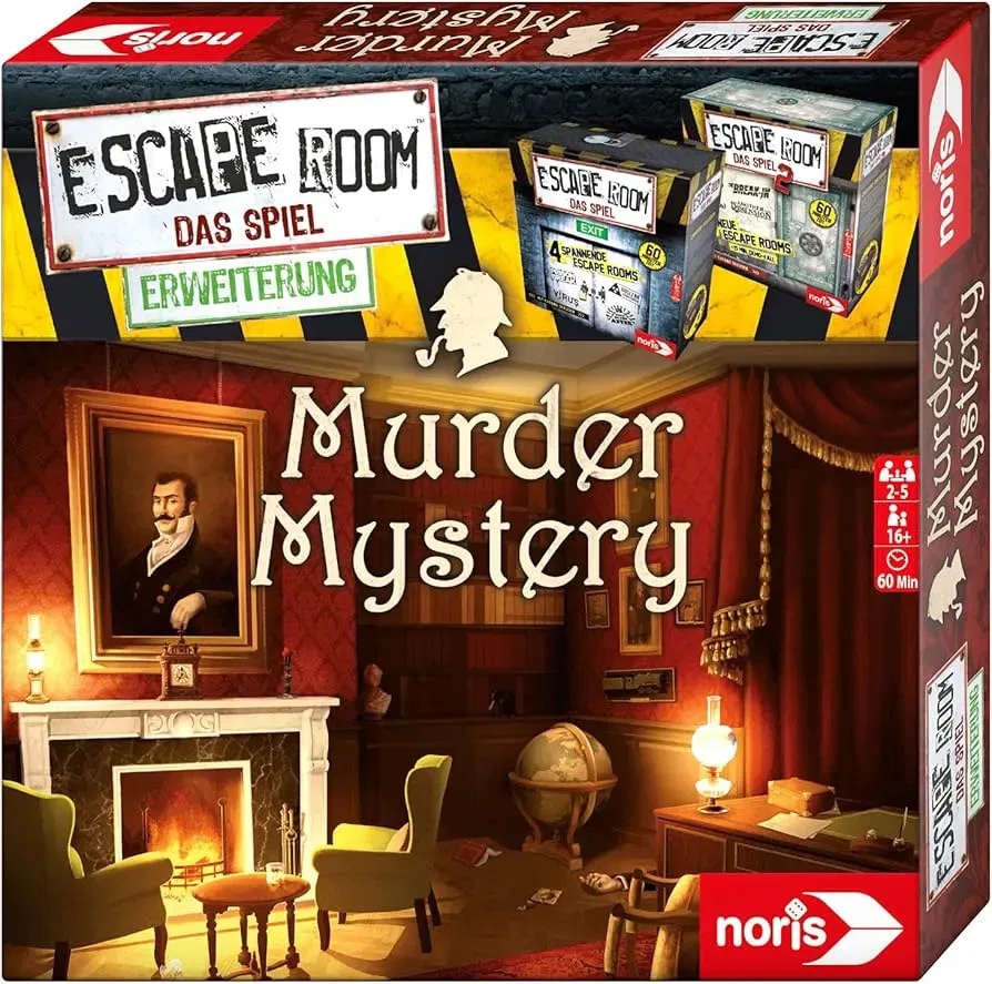 Escape Room – Das Spiel: Murder Mystery – Erweiterung (noris) – neu & original verschweißt - Bild 1