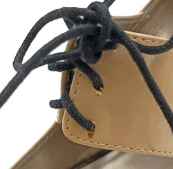 Levity Schnürpumps Mary Jane Stil in beige/schwarz Gr. 39 - Bild 10