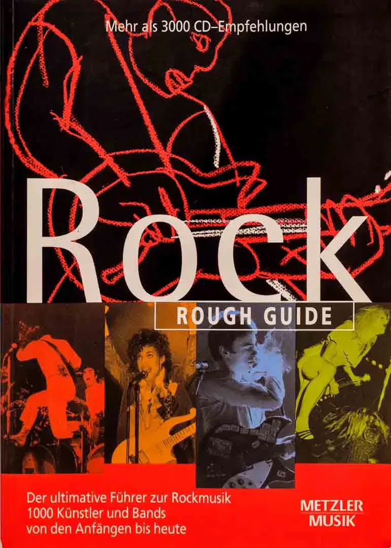 Rock Rough Guide Taschenbuch Metzler Musik & Die Geschichte der Rockmusik - Bild 1
