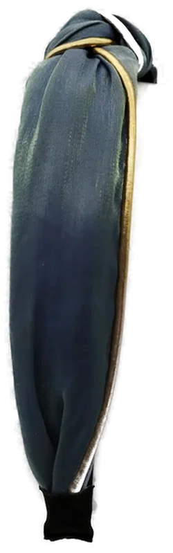 Schimmernder Haarreif mit goldenen Details - Bild 3