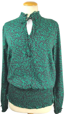 Geblümte Damenbluse Bodyflirt Polyester Gr. 40 | Casual-Charme - Bild 2
