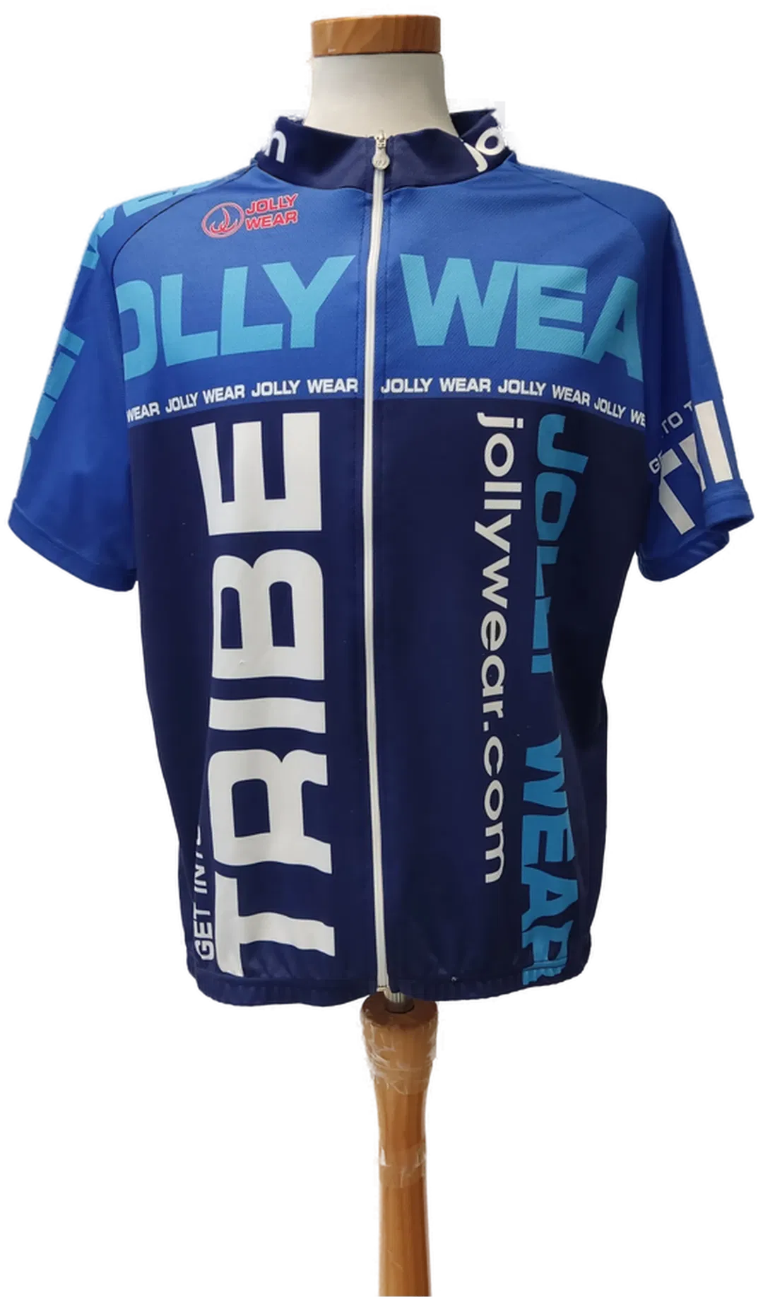 JOLLYWEAR Herren Fahrradtrikot blau -  Gr. 4XL - Bild 1