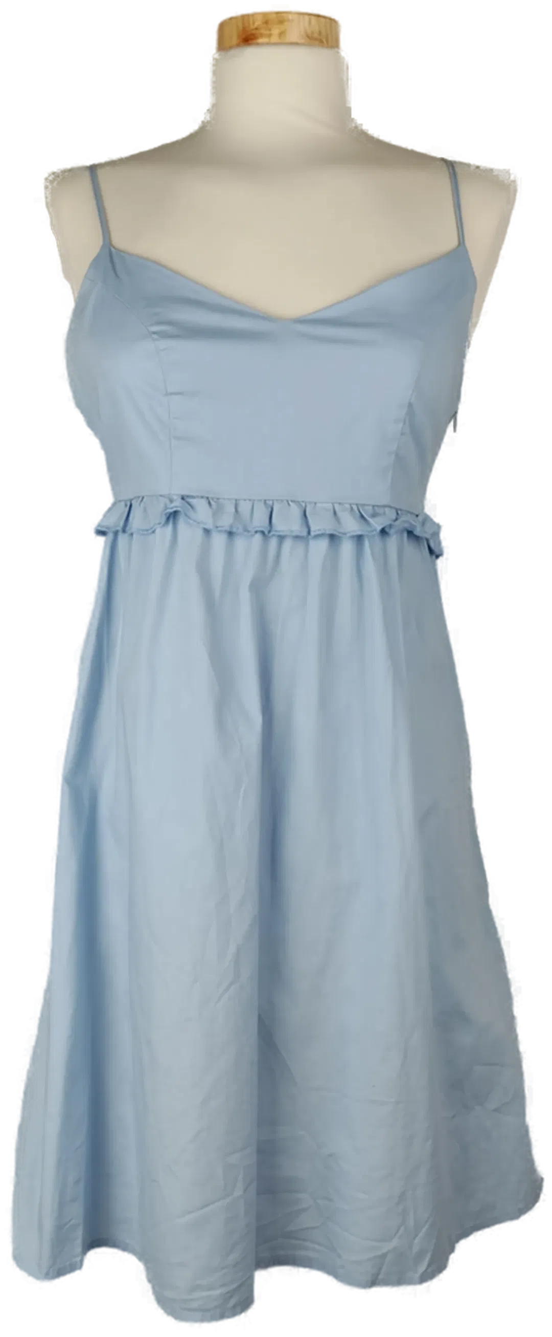 FBSister Damen Sommerträgerkleid blau 34/XS - Bild 4