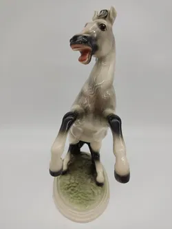 Porzellan Pferd, Fa. Keramos - Bild 2