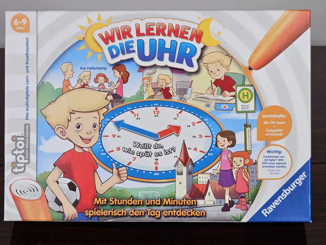 tiptoi® Wir lernen die Uhr - Gesellschaftsspiel - Ravensburger - Bild 1
