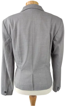 H&M Damensakko grau - 42 - Bild 3