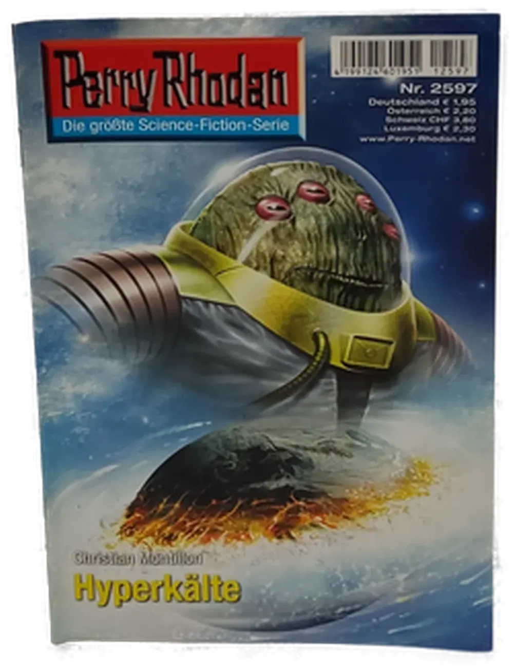Romanheft Perry Rhodan Hyperkälte Erstauflage Nr. 2597 - Bild 1
