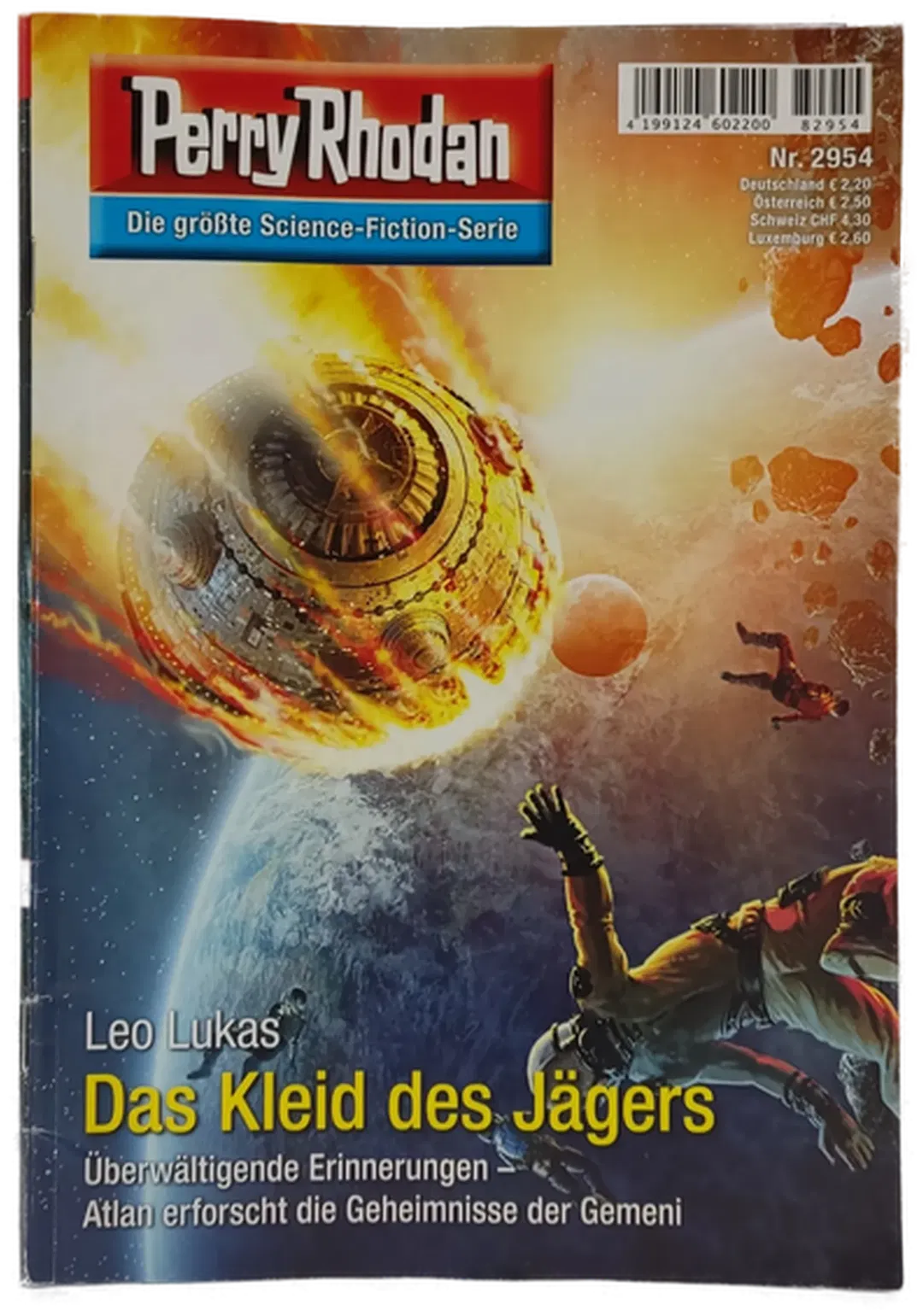 Romanheft Perry Rhodan Das Kleid des Jägers Erstauflage Nr. 2954 - Bild 2