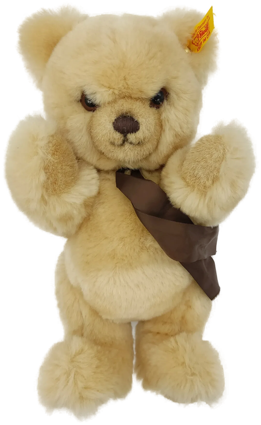 STEIFF Teddybär 25 cm, mit brauner Masche – Bild 4