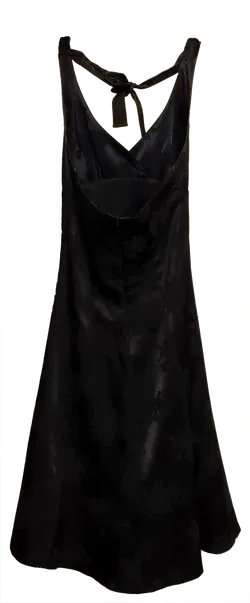 Orsay Damen Satin-Minikleid schwarz mit floralen Stickereien Gr. XXS - Bild 2