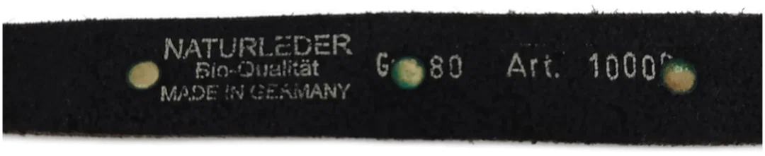Gürtel Set 3tlg., schwarz/braun/pink  – Bild 8