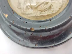 Antikes Heiligenrelief - Maria mit Kind und Engel - Bild 5