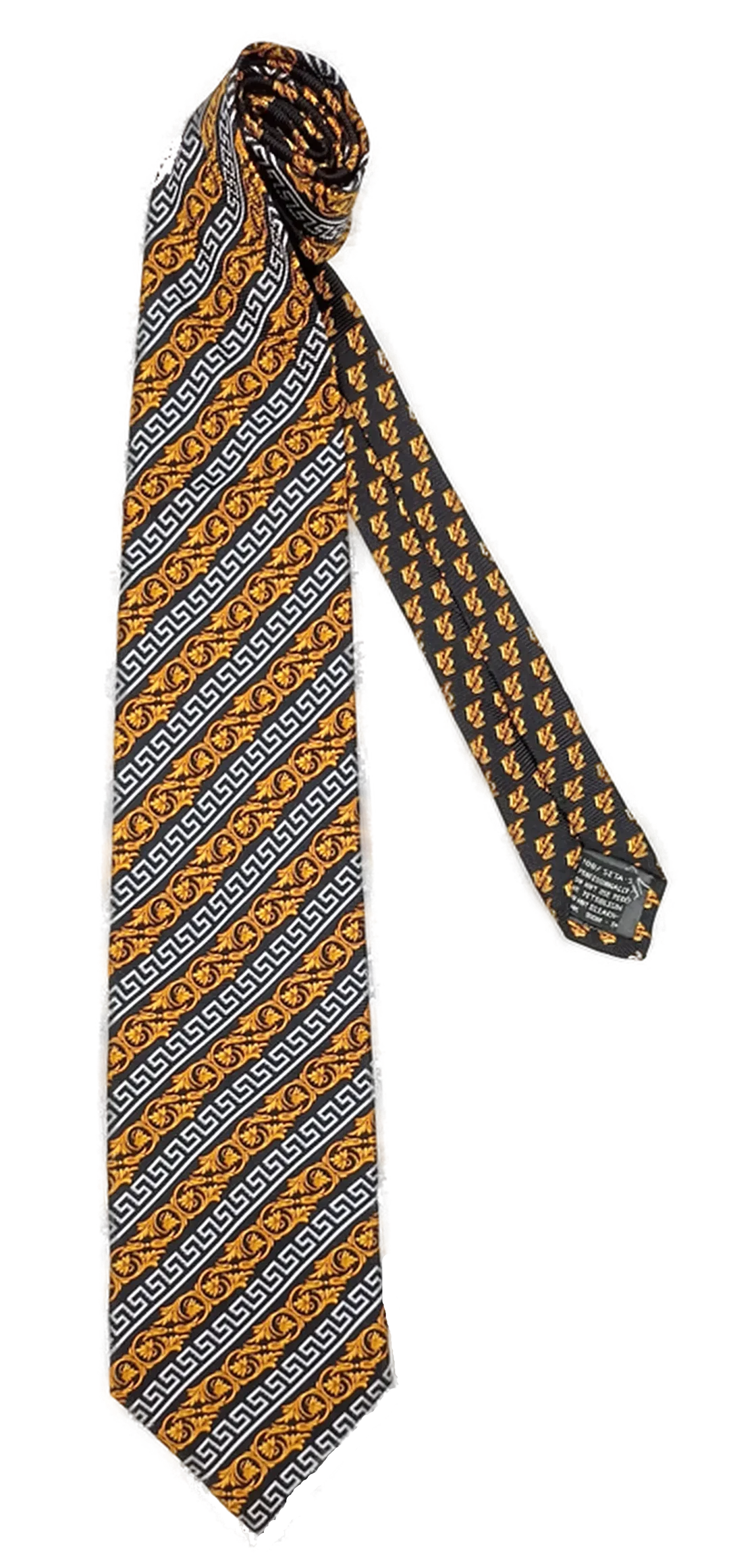 Versage Herren Seidenkrawatte gemustert – Bild 1