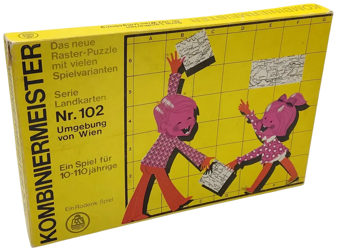 Kombiniermeister - Vintage Gesellschaftsspiel - Rodenk Spiele Wien  - Bild 4