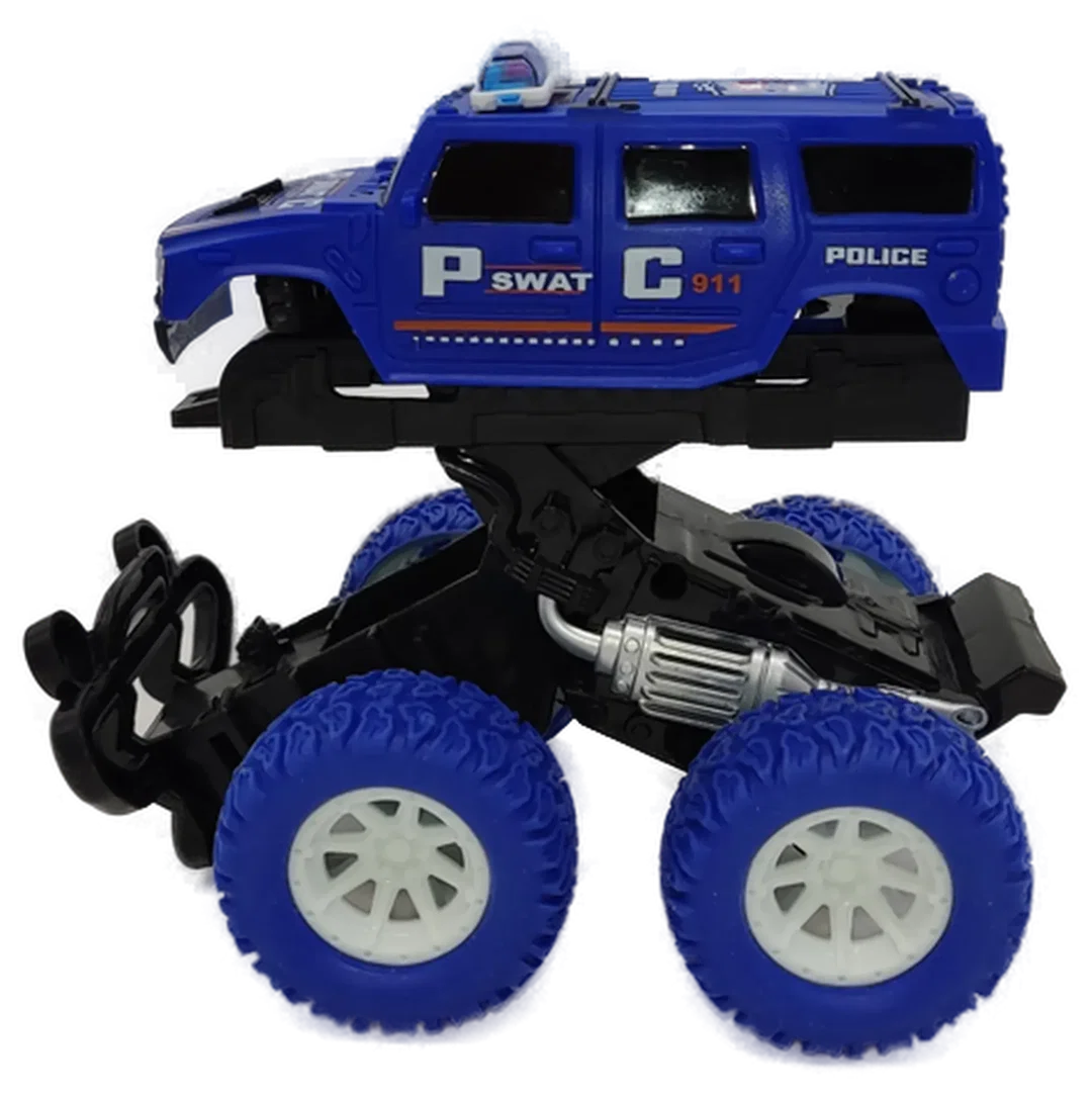 Spielzeug Polizeiauto mit Rammfunktion Länge ca 14,5cm – Bild 3