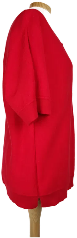 Damen Pulli kurzarm rot - M/38 - Bild 3
