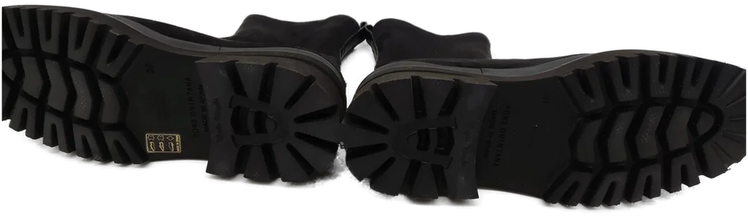 Pons Quintana Stiefelette Damen Schwarz Rauleder Gr: 38 – Bild 3