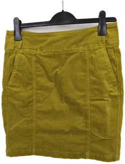 Marc O´Polo, Rock, Gr. 36, Samt, gelbgrün - Bild 2