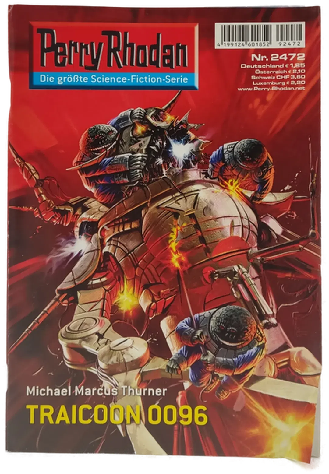 Romanheft Perry Rhodan TRAICOON 0096 Erstauflage Nr. 2472 - Bild 2
