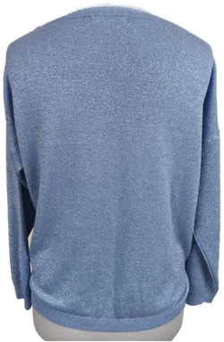 Lurexpullover Damen, Zabaione, S/M - Bild 3