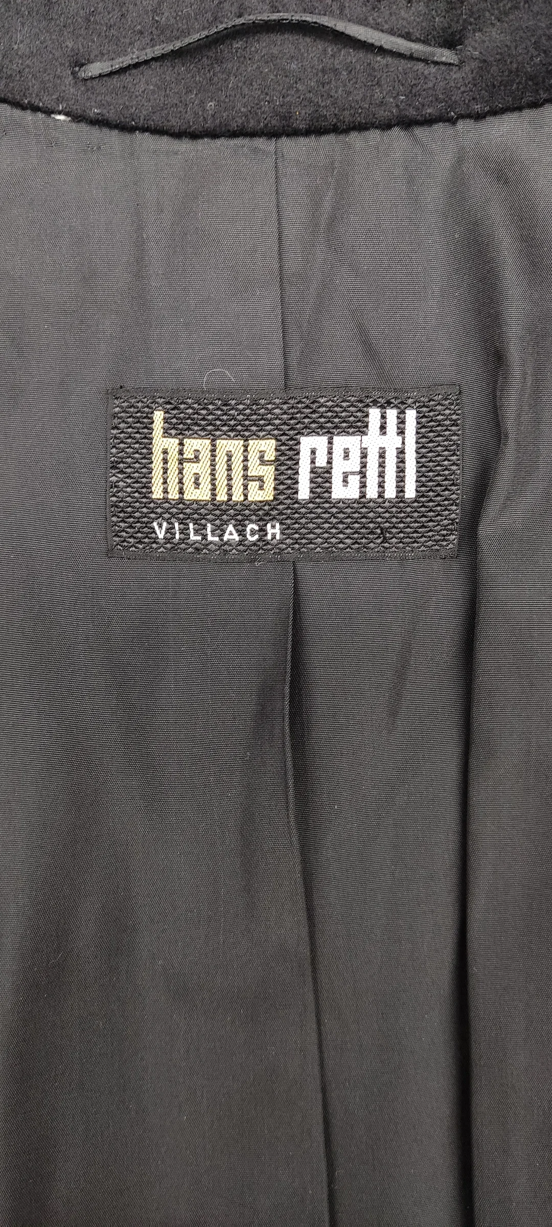 Hans Rettl Herren Anzug schwarz/grün Gr. 54 – Bild 4