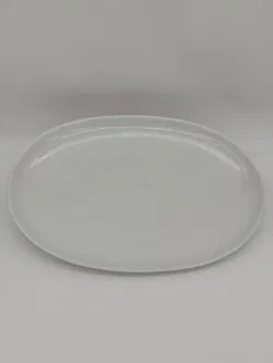 Lilien Porzellan - Große Vorlegeplatte weiß - Bild 4